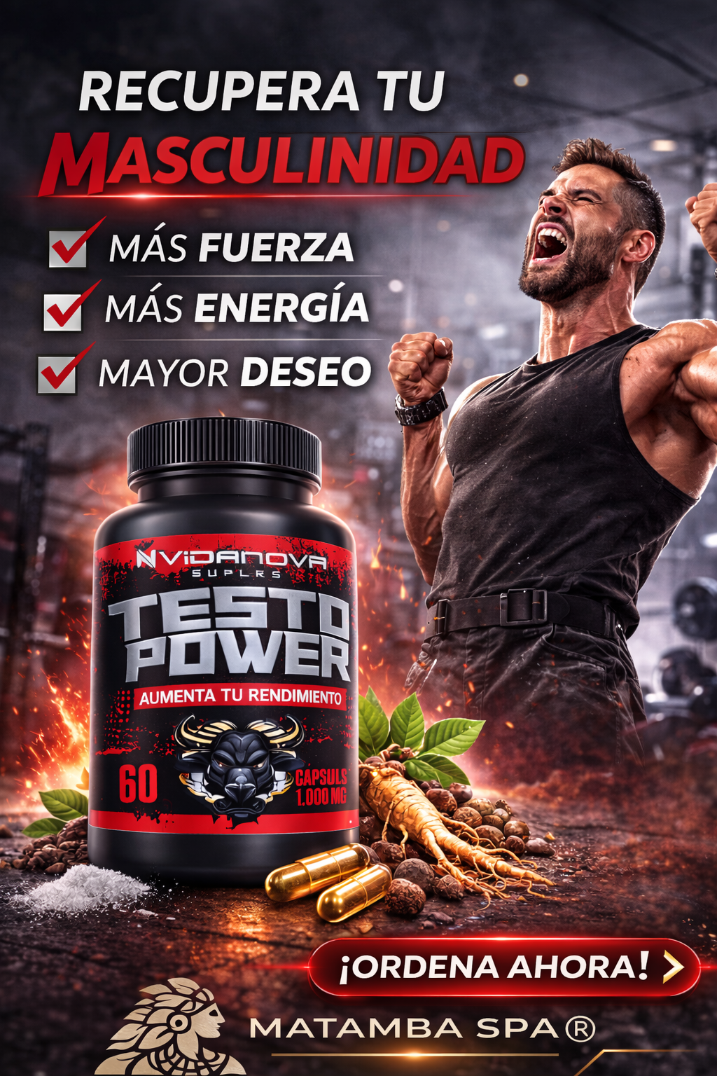 TESTO POWER 🔥🍌